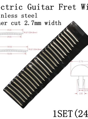 24pcs board Frets Fret Wire  Electric Guitar s ronickel Stai