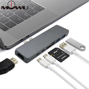 USB-C Hub to HDMI Adapter Thunderbolt 3 USB C Hub Dock with