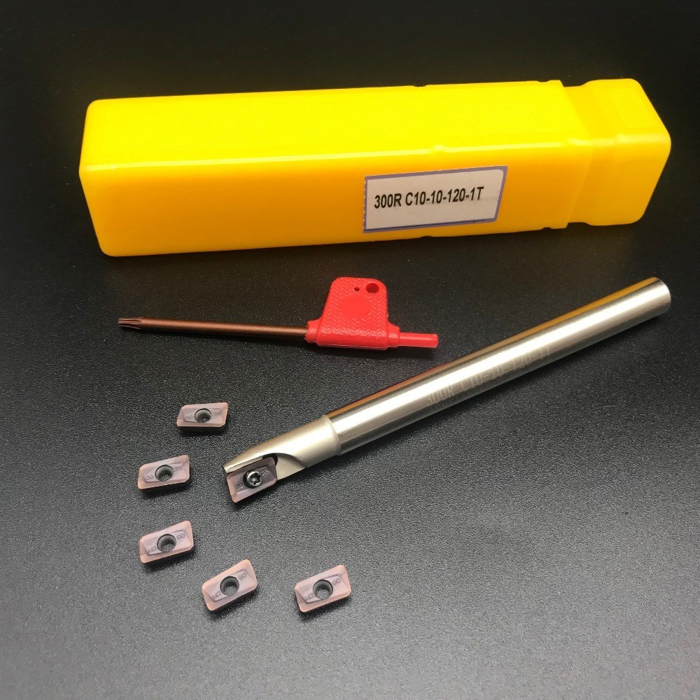 10PCS APMT1135 M2+1PCS 10mm tool holder BAP300R C10-10-120L-