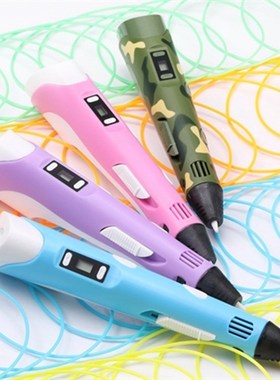 New 3D Pen Drawing Pens LED 3D Printer Pen DIY 3D Printing