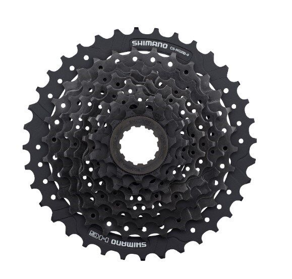 shimano altus -cs-hg200-9 -9-speed - hyperglide - black - mt