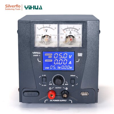 YIHUA 1503D-II 95W 15V 3A Adjustable DC Regulated Switch Pow
