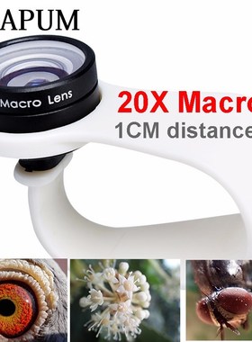 SNAPM mobile phone Macro Lens 20X Super Cellphone Macro Lens