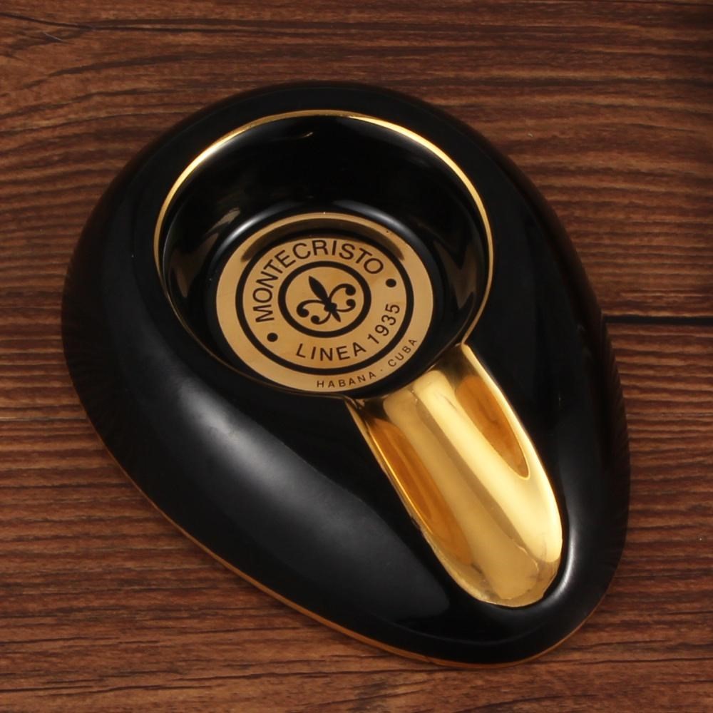 COHIBA Cigar Gadgets Home Cigar Ashtray Portable Ceramic 3 C 鲜花速递/花卉仿真/绿植园艺 其它园艺用品 原图主图