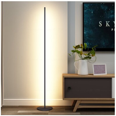 Nordic Floor lamp LED Strip Round  Floor Lights Post-modern