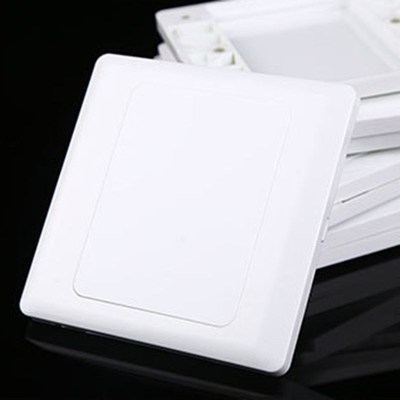 86x86mm Electric Wall Switch Socket Blank Cover Panel Whiteb