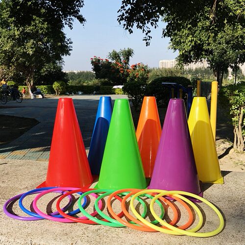 Hoop Ring Toss Plastic Ring Toss Quoits Garden  Pool Toy Out