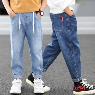 Kids Boys Jeans Pants Boy's Denim Trousers 2021 Autumn New S