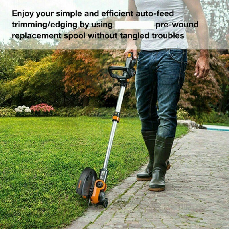 1 Or 14Pcs/pack 10ft Line String Trimmer Spool+Cap Cover For