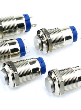 1PCS 12MM Momentary/Latching LED 3V 6V 12V 24V 220V Metal Bu