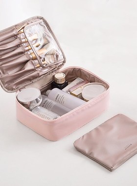 Simple Grils Travel Waterproof Beautician Makeup Bag Soft Cl