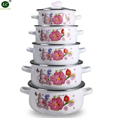 Kitchen supplies Cooking Tool  5pots casseroles set 1-5litre
