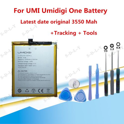 3550mAh Hight capacity For UMI Umidigi One Battery Cell Pho