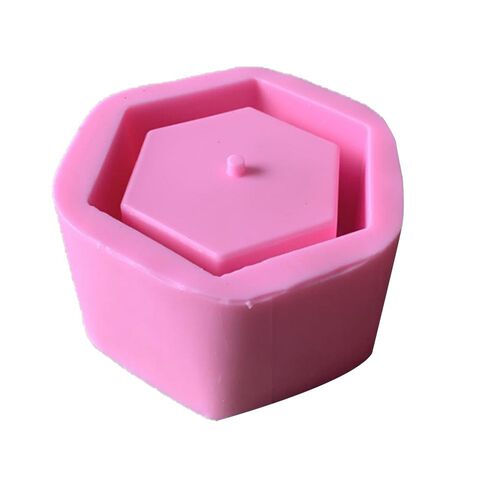 Silicone Concrete Succulent Plant Flower Pot Ashtray Candle