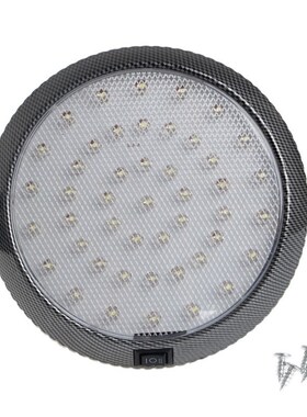 1Pc White 12V 46-LED Car Vehicle Interior Indoor Roof Ceilin