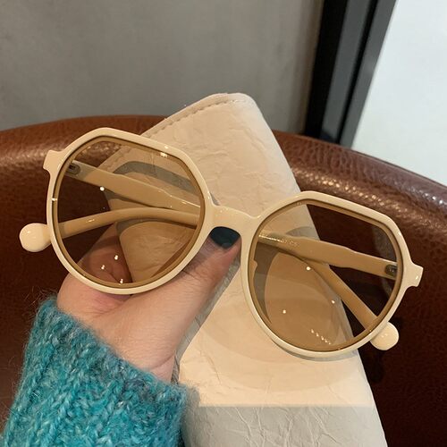 New Fashion Style All-match Trend Sunglasses Woman/Men Round