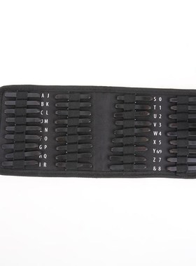36pcs/set Carbon steel Punch Set Alphabet Letter Number Stam