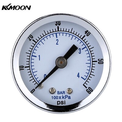 air manometer pressure gauge 1/8'' NPT Air Compressor Hydra