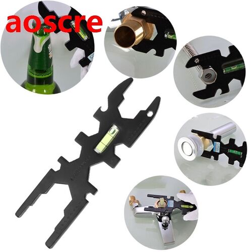 Multifunctional Carbon Steel Wrench Spanner Bathroom Faucet