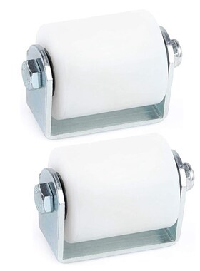 2Pcs Slide Gate Guide Roller 3 Inches Hard Nylon Sliding Rol