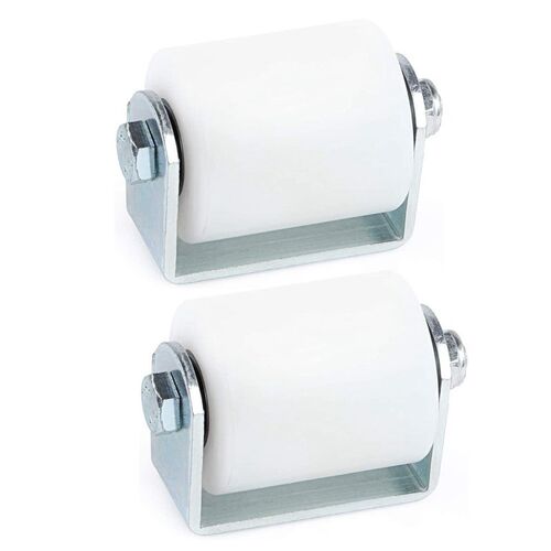 2Pcs Slide Gate Guide Roller 3 Inches Hard Nylon Sliding Rol
