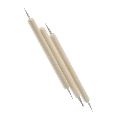 3Pcs/set New Stylus Polymer Clay Pottery Ceramics Sculpting