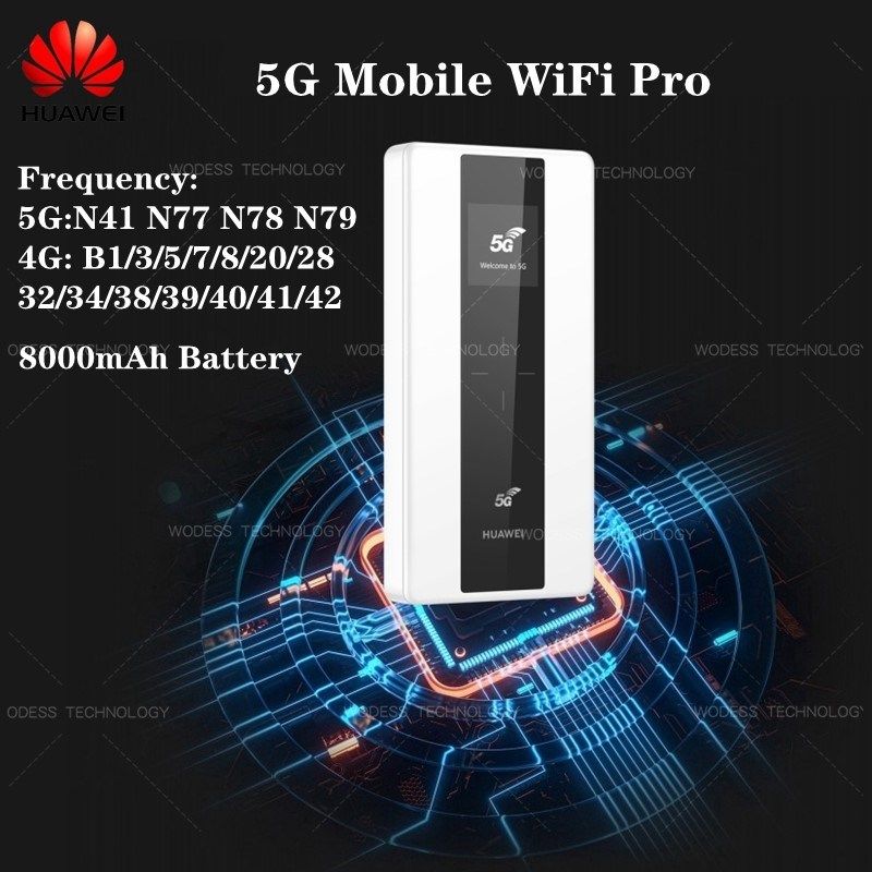 Huawei 5G Mobile WiFi Pro Mini Pocket WiFi Wireless Charger