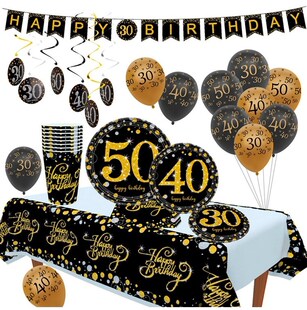 Birthday Background Decor 30 40 50 Birthday Party Decor Adul
