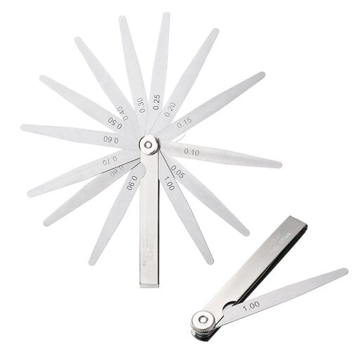 High Quality Metric 13 Blades Feeler Gauge 0.05mm-1mm Guage