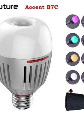 Aputure B7C 7W LED Light Photo Studio Smart Bulb Stepless D