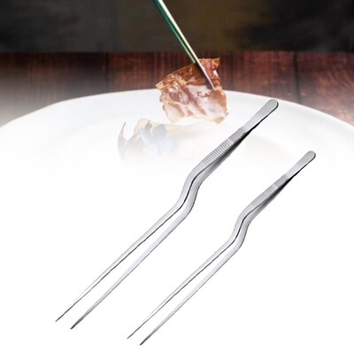 3 Sizes Kitchen Tweezer BBQ Food Tweezer Clip Mini Chief Ton