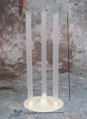 Baking cake decoration multilayer cake piling gasket support