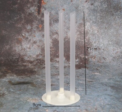 Baking cake decoration multilayer cake piling gasket support