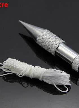 Bricklayers Straight Silverline Plumb Bob + 15FT Line Hand D