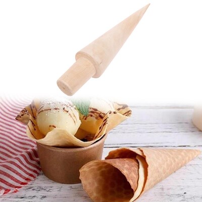 1pcs DIY Cone Ice Cream Roll Baking Tools 适用于 Kitchen Acc