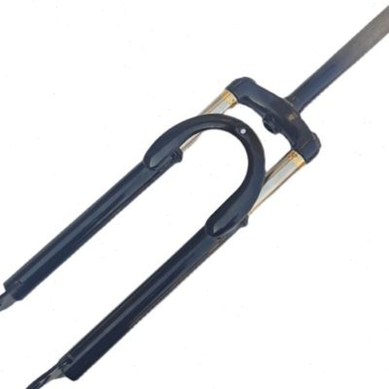 自行车前叉减震前叉山地车避震前叉26寸24寸22寸20寸无螺纹碟刹式