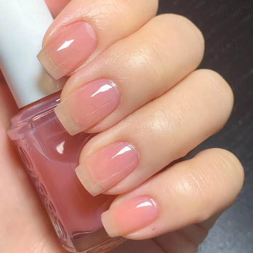 essie指甲油545裸色免烤透明水润