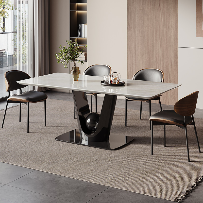 蒂梵拉高级感天然奢石餐桌