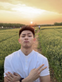 GTAL美式 休闲男上衣 纯色透气户外亨利衫 亨利领T恤sorona夏季 短袖