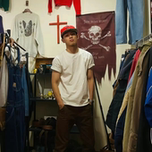 GTAL纯棉短袖 情侣T恤 纯色打底百搭男士 300g重磅美式 小领口夏季