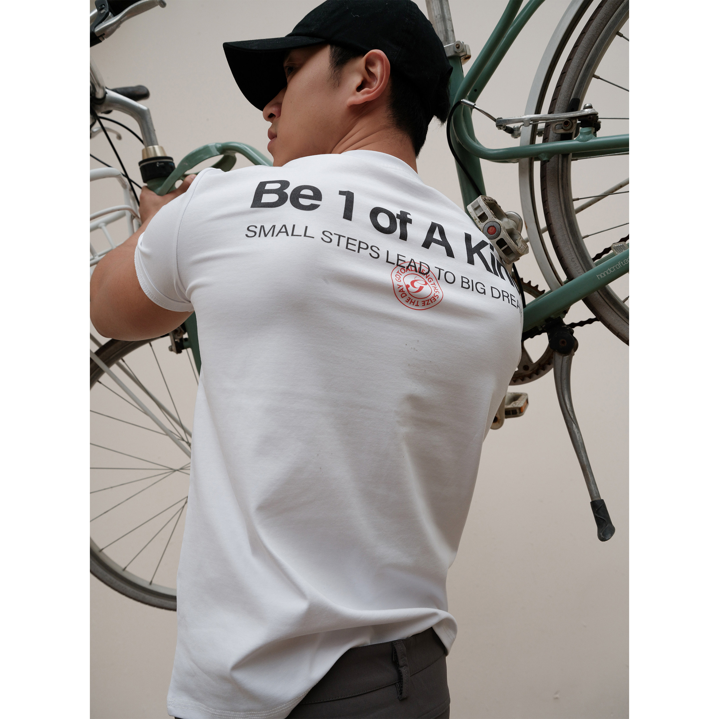 GTAL美式26SS【独1无二】G01版型凉感白墨直喷印花索罗娜短袖T恤