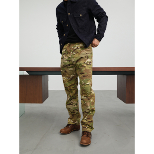 街头风机能户外百搭日常通勤直筒休闲裤 GTAL美式 战术迷彩复古长裤