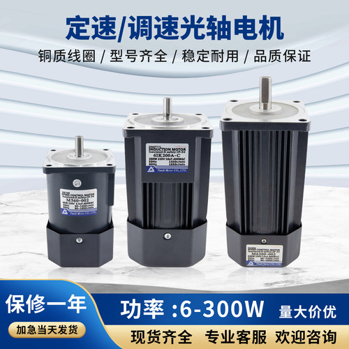 TVT纯铜线光轴调速电机立式马达