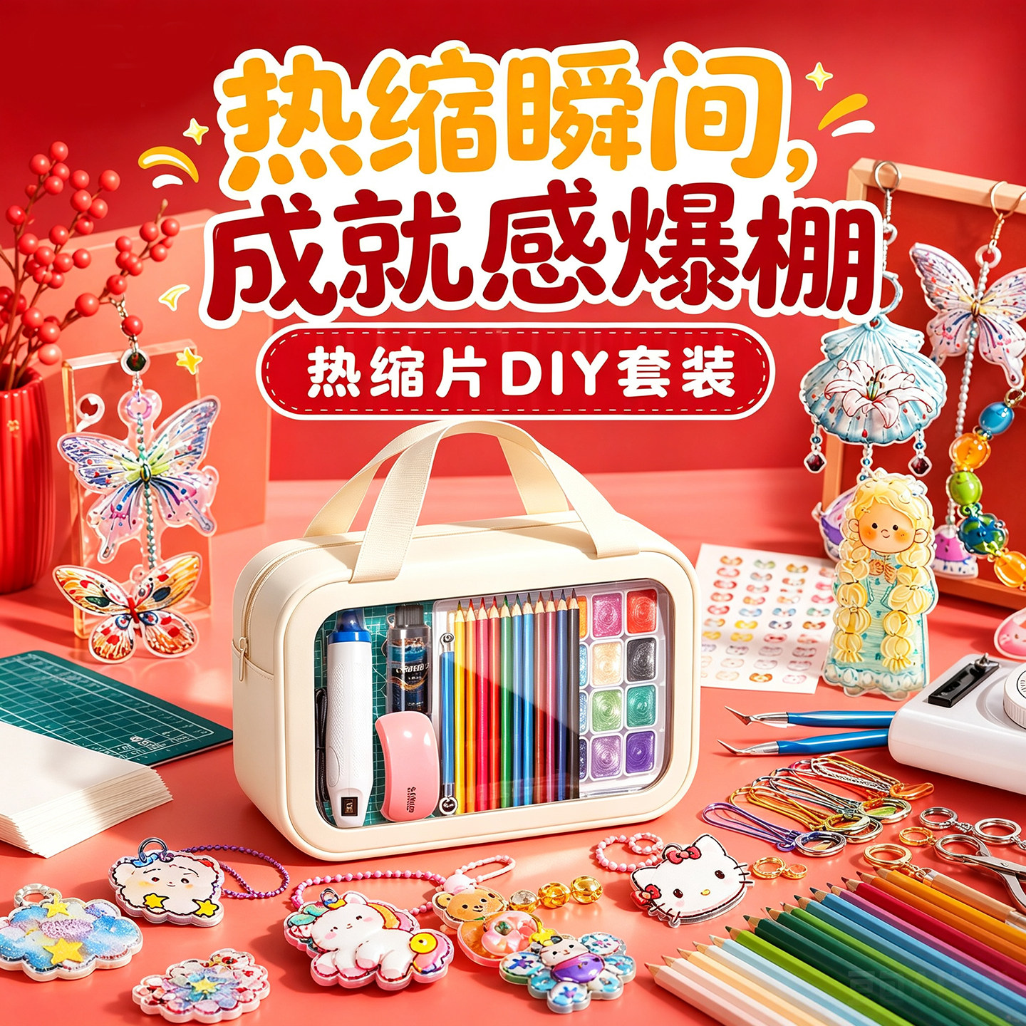 热缩片diy套装【材料包全套】