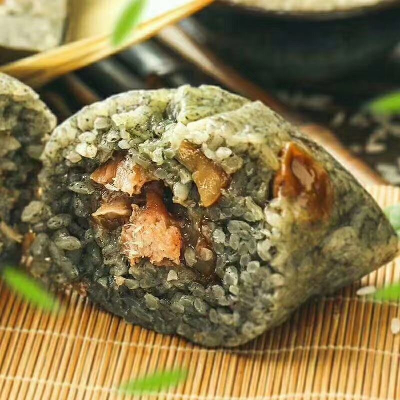贵州特产家味兴义贞丰粽板栗鲜肉灰粽子农家手工肉粽粑咸味散装