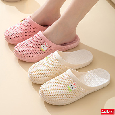 2025夏季新款洞洞凉拖平底包头拖鞋女软底防滑室内外穿休闲 浴室