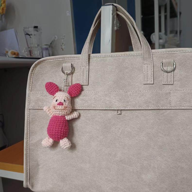 小猪皮杰毛线编织DIY材料包手工自制玩偶可爱钥匙扣挂件可爱礼物,服饰配件/皮带/帽子/围巾,DIY编织材料包,淘宝优惠券,粉丝福利购,淘宝优惠卷