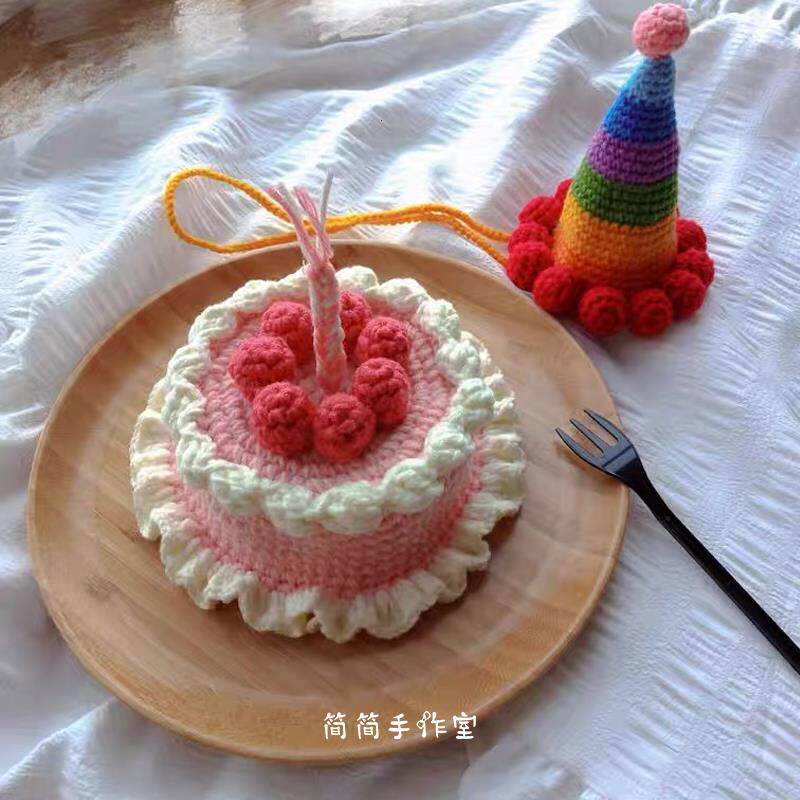 毛线钩针编织ins风迷你蛋