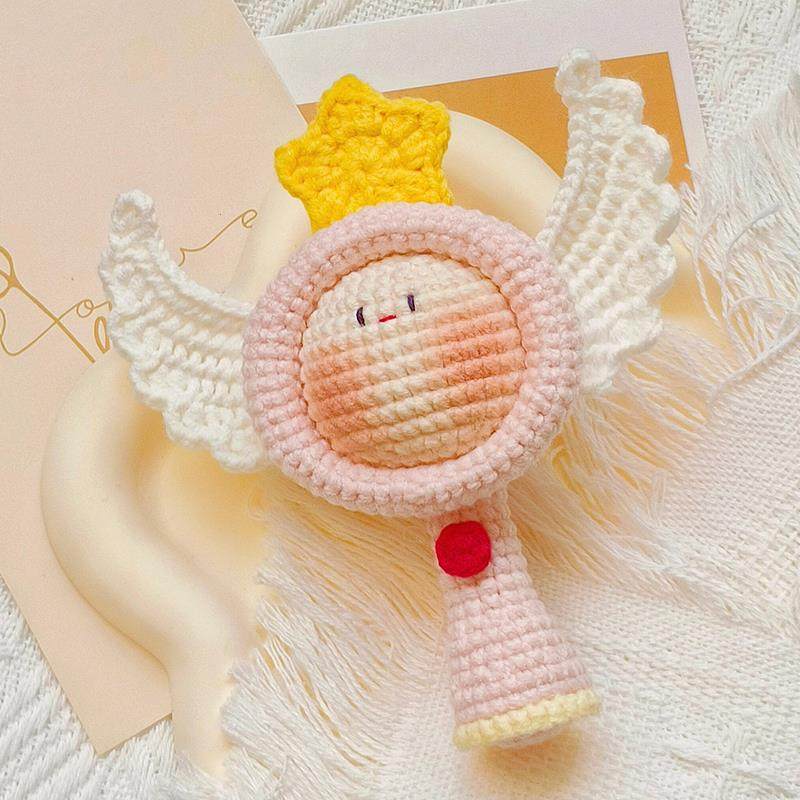 diy手工制作可爱礼物仙女棒团子针织公仔材料包送女生闺蜜包挂件,服饰配件/皮带/帽子/围巾,DIY编织材料包,淘宝优惠券,粉丝福利购,淘宝优惠卷