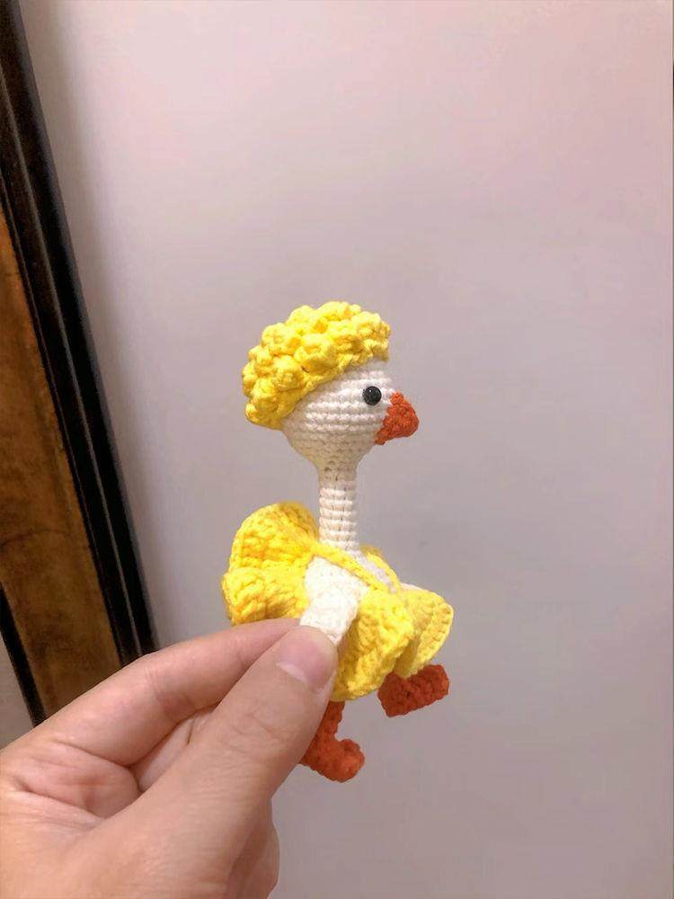 新手初学手工编织dy材料包毛线钩针可爱小鸭子包挂件钥匙扣礼物,服饰配件/皮带/帽子/围巾,DIY编织材料包,淘宝优惠券,粉丝福利购,淘宝优惠卷